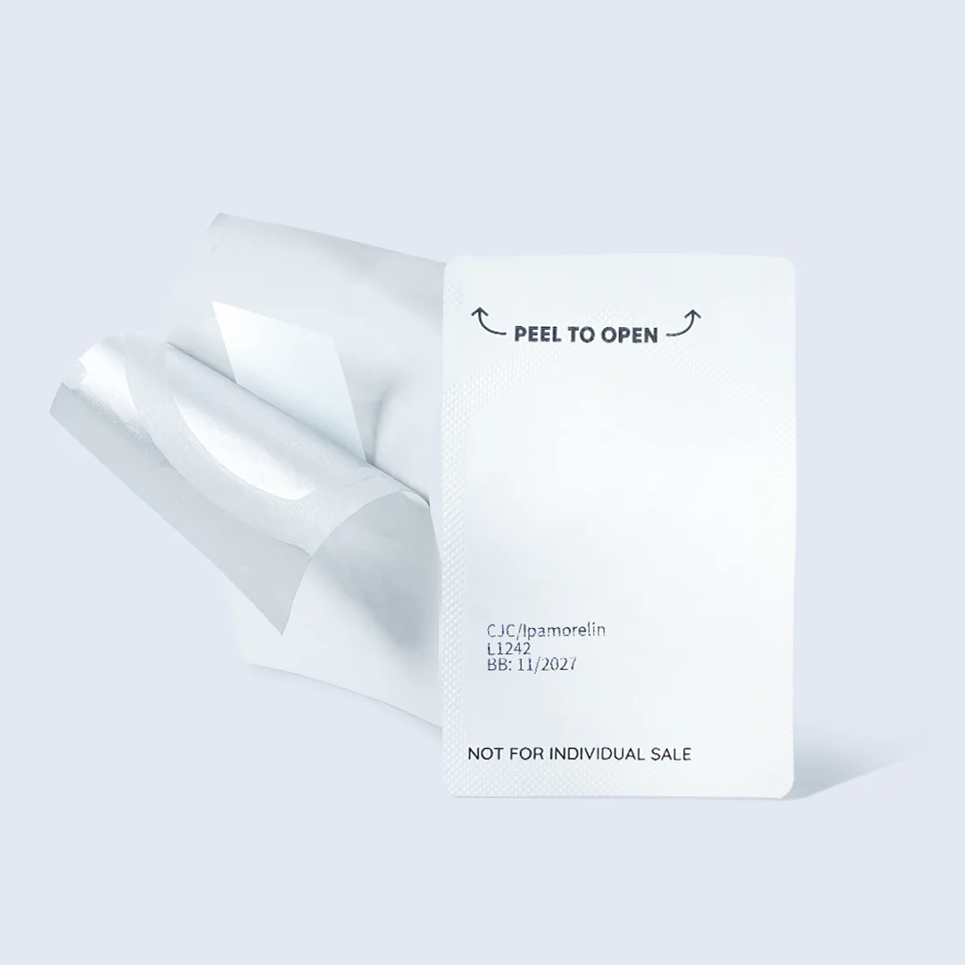 CJC-1295 / Ipamorelin (500 mcg CJC-1295 + 500 mcg Ipamorelin per strip) - Image 3