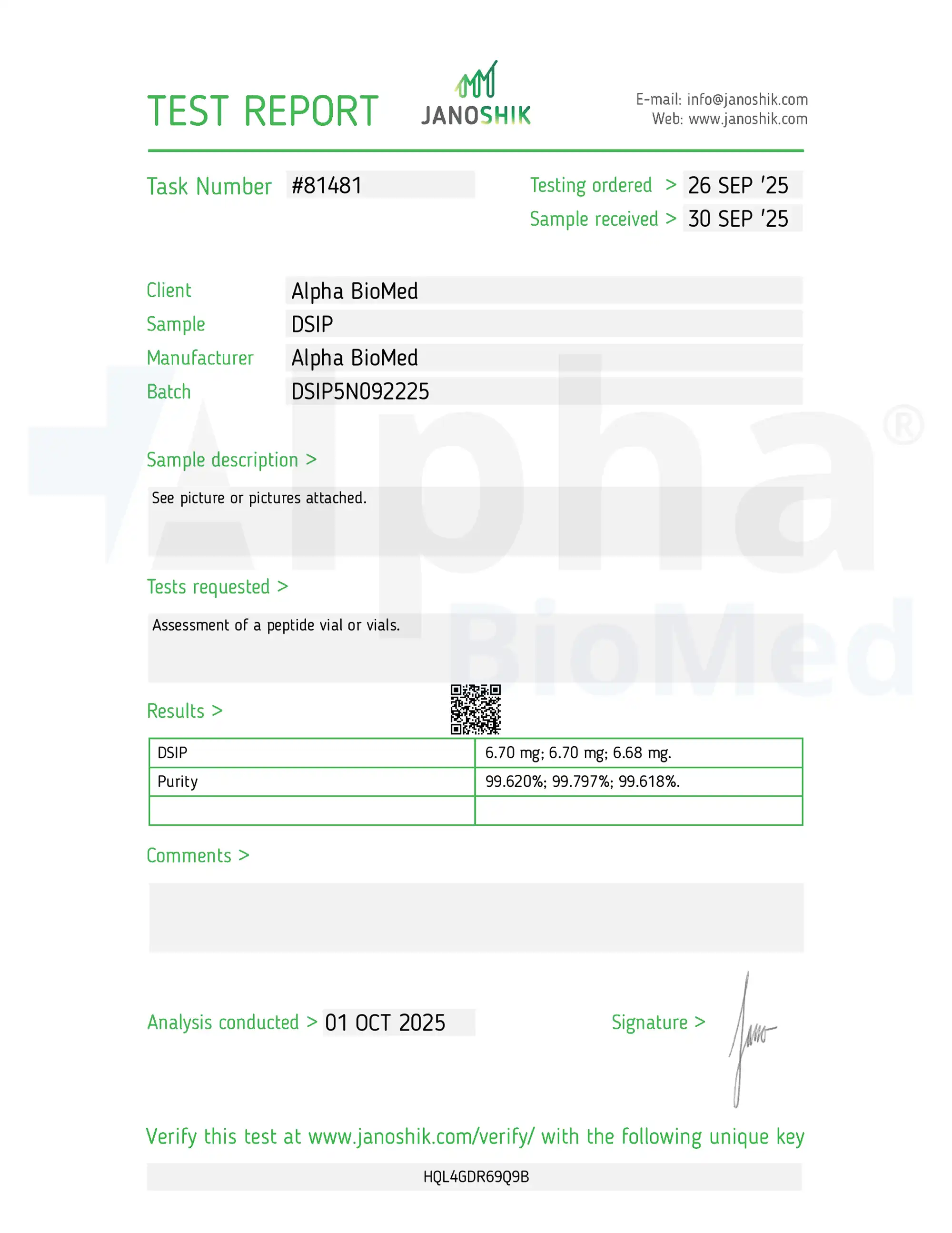 DSIP (5mg) - Image 3